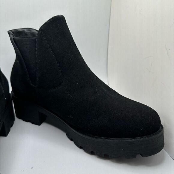 DUNES Women's Slip on Boot 11 BLACK - Picture 6 of 8